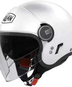 Casco Moto Mini-Jet Doppel Visier Visier Nolan N21 Klassik 005 Black Metal