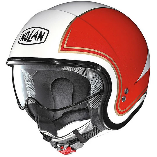 Casco Moto Mini-Jet Nolan N21 Tricolore 031 Weiß, Grün, Rot 1 Casco Moto Mini-Jet Nolan N21 Tricolore 031 Weiß, Grün, Rot