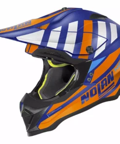 Cross Enduro Motorradhelm Nolan N53 CLIFFJUMPER 077 Imperator Matt Blue