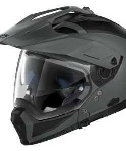 CrossOver Ein-Aus Motorradhelm Nolan N70.2x CLASSIC N-Com 002 Vulcan Grey Matt