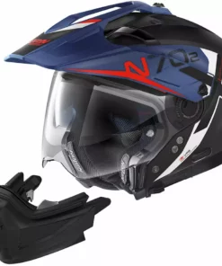 Crossover Motorradhelm Nolan N70.2 X BUNGEE N-Com 038 Matt Schwarz Blau 6 Crossover Motorradhelm Nolan N70.2 X BUNGEE N-Com 038 Matt Schwarz Blau -Nolan Verkäufe crossover motorradhelm nolan n70 2 x bungee n com 038 matt schwarz blau 109619