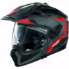 Crossover Motorradhelm Nolan N70.2 X TORPEDO N-Com 042 Red Lava Grey Matt