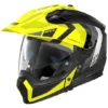 CrossOver On-Off Motorradhelm Nolan N70.2x DECURIO N-Com 030 Schwarz Matt Gelb