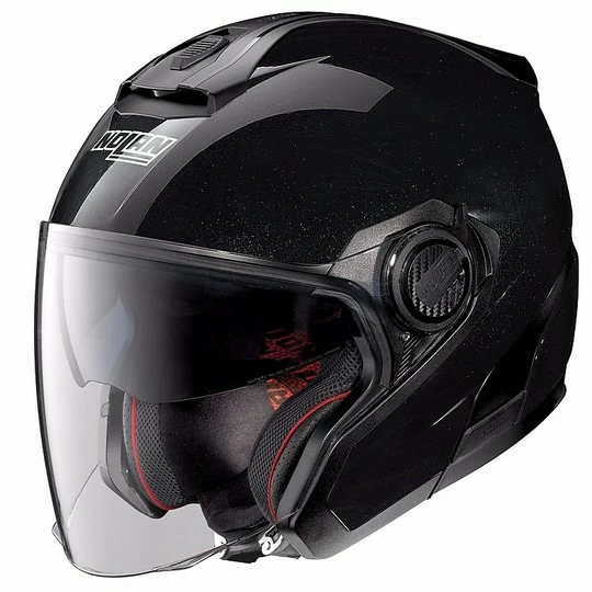 Doppel Visier Motorrad Helm Jet Nolan N-com N40.5 Sonder 012 Gloss Black 1 Doppel Visier Motorrad Helm Jet Nolan N-com N40.5 Sonder 012 Gloss Black