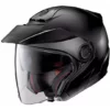Doppel Visier Motorrad Helm Jet Nolan N40.5 Klassische N-com 010 Matt Black