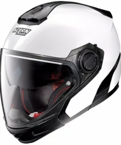 Helm Moto Modular Nolan Crossover N40.5 GT Spezial N-COM Gloss White