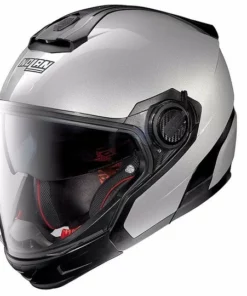 Helm Moto Modular Nolan Crossover N40.5 GT Spezielle N-COM Silber