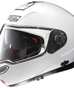 Helm Moto Modular Nolan N104 Absolute Klassische N-COM 05 Gloss White