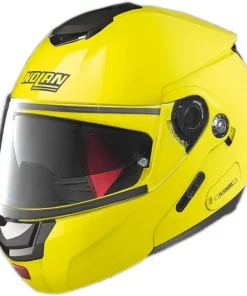 Helm Moto Modular Nolan N90.2 Hallo-Visibility N-COM Gelb Fluoreszierend