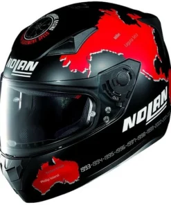 Integral Motorradhelm Nolan N60.5 Gemini Replica 053 C. Checa Matt Schwarz
