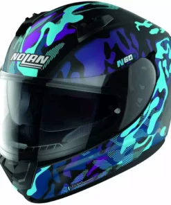 Integral Motorradhelm Nolan N60.6 FOXTROT 035 Matt Blau