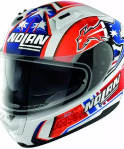 Integral Motorradhelm Nolan N60.6 GEMINI REPLICA 050 C. Stoner Glossy White