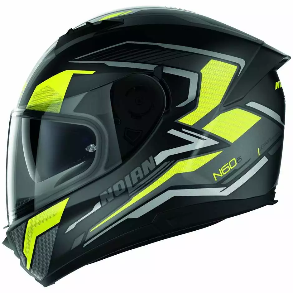 Integral Motorradhelm Nolan N60.6 PERCEPTOR 027 Matt Gelb 3 Integral Motorradhelm Nolan N60.6 PERCEPTOR 027 Matt Gelb – Bild 3