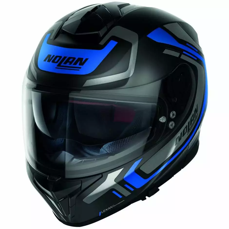 Integral Motorradhelm Nolan N80.8 ALLY N-Com 042 Matt Blau 1 Integral Motorradhelm Nolan N80.8 ALLY N-Com 042 Matt Blau