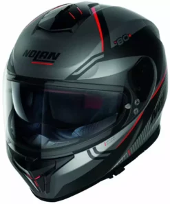 Integral Motorradhelm Nolan N80.8 ASTUTE N-Com 024 Matt Rot
