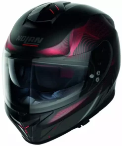 Integral Motorradhelm Nolan N80.8 POWERGLIDE N-Com 045 Matt Rot