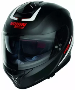 Integral Motorradhelm Nolan N80.8 STAPLE N-Com 053 Matt Schwarz