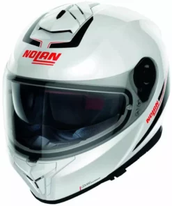 Integral Motorradhelm Nolan N80.8 STAPLE N-Com 056 White Metal