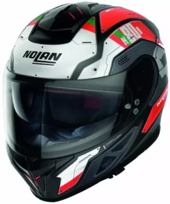 Integral Motorradhelm Nolan N80.8 STARSCREAM N-Com 035 Matt Rot