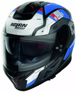 Integral Motorradhelm Nolan N80.8 STARSCREAM N-Com 036 Matt Blau