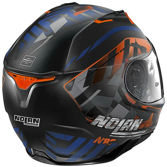 Integraler Motorradhelm Nolan N87 VENATOR N-Com 091 Schwarz Matt Blau 3 Integraler Motorradhelm Nolan N87 VENATOR N-Com 091 Schwarz Matt Blau – Bild 3