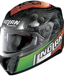 Integralhelm Nolan Moto N60.5 Zwillinge Replica 035 M. Melandri Zerkratzt
