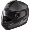 Modulare Motorradhelm-Homologation P / J Nolan N90.3 VOYAGER N-Com 016 Lavagrau Opak
