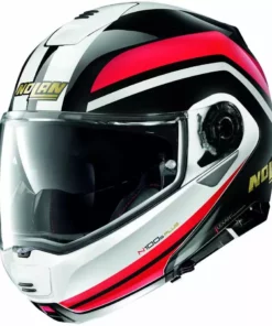 Modularer Motorradhelm Homologation P / J Nolan N100.5 Plus N-Com 50th JUBILÄUM 040