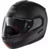 Modularer Motorradhelm P / J Homologation Nolan N90.3 KLASSISCH N-Com 010 Matt Schwarz