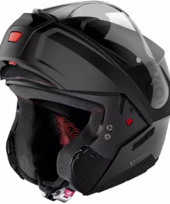 Modularer Motorradhelm P / J Homologation Nolan N90.3 KLASSISCH N-Com 010 Matt Schwarz -Nolan Verkäufe modularer motorradhelm p j homologation nolan n90 3 klassisch n com 010 matt schwarz 109501