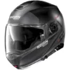 Modularer Motorradhelm P / J Nolan N100.5 Plus DISTINCTIVE N-Com 021 Mattschwarz