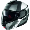 Modularer Motorradhelm P / J Nolan N90.3 Zulassung WILCO N-Com 028 Lava Grey Opaque