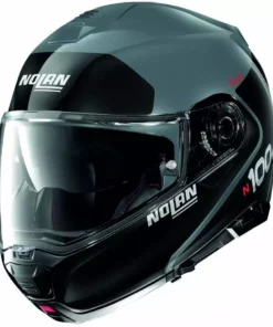 Modularer Motorradhelm P/J Zulassung Nolan N100.5 PLUS DISTINCTIVE 049 N-Com Schiefergrau
