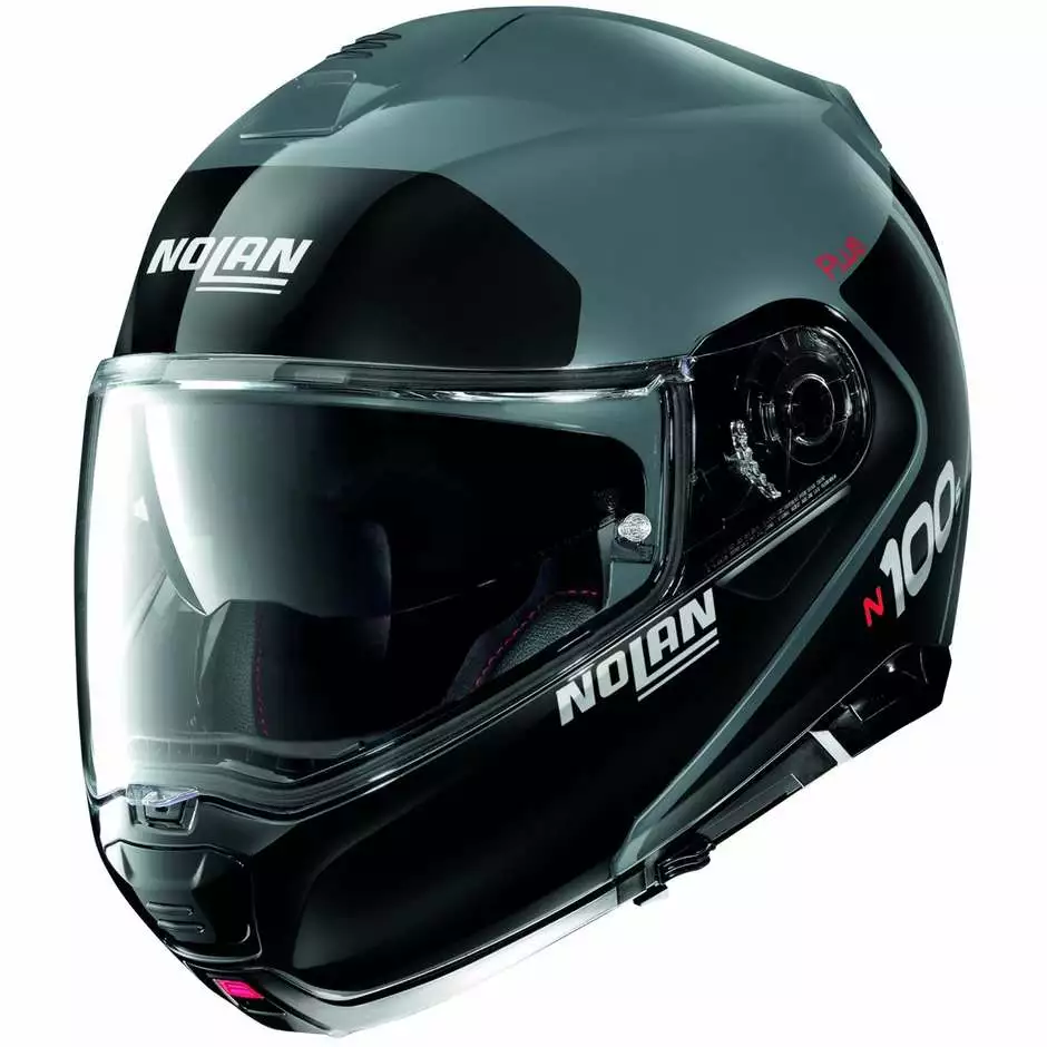 Modularer Motorradhelm P/J Zulassung Nolan N100.5 PLUS DISTINCTIVE 049 N-Com Schiefergrau 1 Modularer Motorradhelm P/J Zulassung Nolan N100.5 PLUS DISTINCTIVE 049 N-Com Schiefergrau