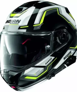 Modularer Motorradhelm P/J Zulassung Nolan N100.5 UPWIND N-Com 062 Glossy Yellow