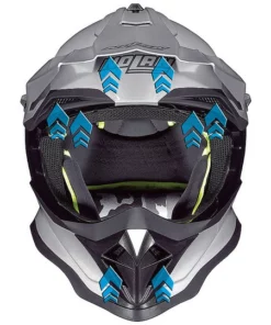 Moto Cross Enduro Helm Nolan N53 PORTLAND 061 Weiß Metall Gelb -Nolan Verkäufe moto cross enduro helm nolan n53 portland 061 weiss metall gelb 89938