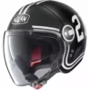 Motorradhelm Jet Nolan N21 Visier QUATERBACK 082 Matt Black