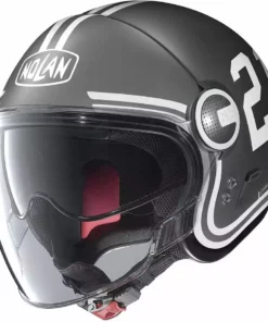 Motorradhelm Jet Nolan N21 Visier QUATERBACK 083 Lava Grey Opaco