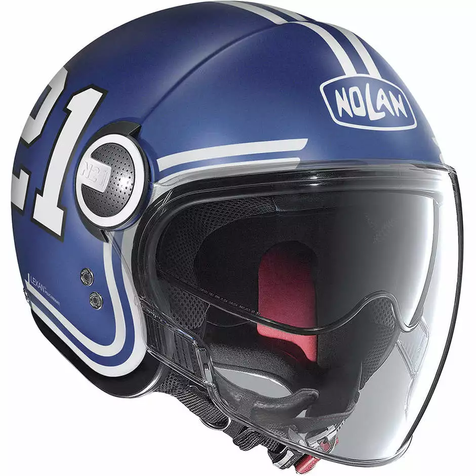 Motorradhelm Jet Nolan N21 Visier QUATERBACK 085 Imperator Matt Blue 5 Motorradhelm Jet Nolan N21 Visier QUATERBACK 085 Imperator Matt Blue – Bild 5