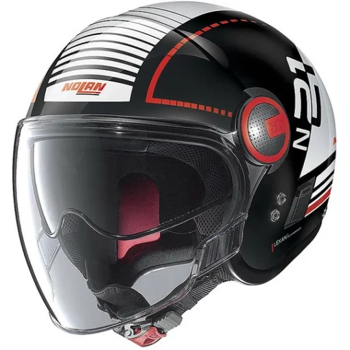Motorradhelm Jet Nolan N21 VISIER RUNABOUT 057 Schwarz Glänzend -Nolan Verkäufe motorradhelm jet nolan n21 visier runabout 057 schwarz glaenzend 90052