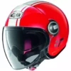 Motorradhelm Jet Nolan N21 VISOR DOLCE VITA 096 Corsa Rot