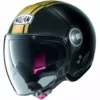 Motorradhelm Jet Nolan N21 VISOR DOLCE VITA 100 Matt Schwarz Gold