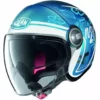 Motorradhelm Jet Nolan N21 VISOR PLAYA 088 Matt Saphirblau