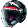 Motorradhelm Jet Nolan N21 VISOR SKYDWELLER 092 Matt Schwarz