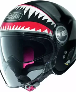 Motorradhelm Jet Nolan N21 VISOR SKYDWELLER 092 Matt Schwarz