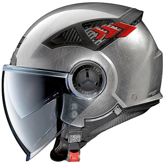 Motorradhelm Jet Nolan N33 EVO CLASSIC 102 Vulcan Grey Opaque 5 Motorradhelm Jet Nolan N33 EVO CLASSIC 102 Vulcan Grey Opaque – Bild 5