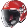 Motorradhelm Nolan N21 Visier QUATERBACK 084 Matt Red Racing