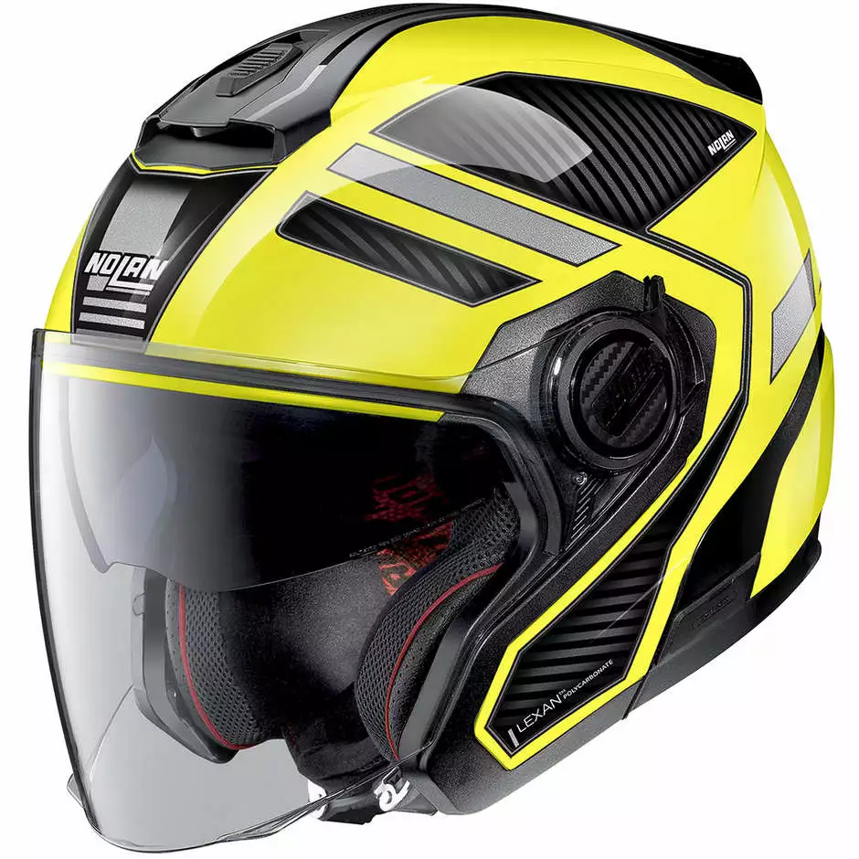 Motorradhelm Nolan N40.5 BELTWAY N-com 024 Gelbe LED 1 Motorradhelm Nolan N40.5 BELTWAY N-com 024 Gelbe LED