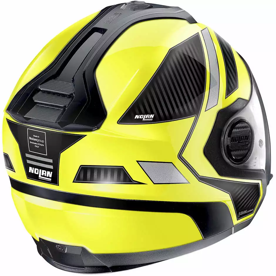 Motorradhelm Nolan N40.5 BELTWAY N-com 024 Gelbe LED 2 Motorradhelm Nolan N40.5 BELTWAY N-com 024 Gelbe LED – Bild 2