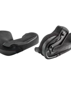 Nolan Clima Confort 35mm Wangenpolster Für Helm N100.5 Plus Schwarz Rot (Std. XXL)